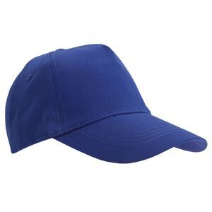 SOLS Unisex Buzz 5 Panel Baseball Cap / Royal Blue